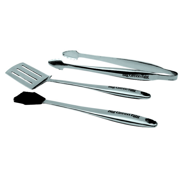 Big Green Egg Stainless Steel 3 Piece Tool Set