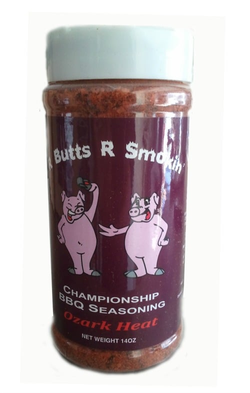 R Butts R Smokin BBQ Seasoning - Ozark Heat